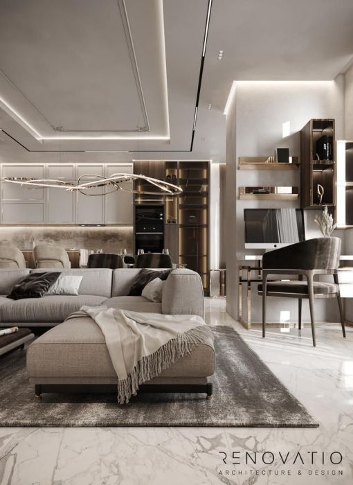 Projects - Apartment Interior Design - New Project 110 Sq.m. - A photo  27