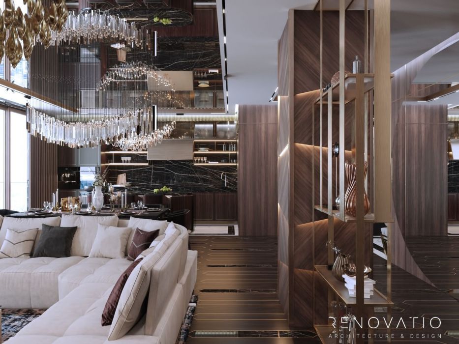 Projects - Apartment Interior Design - Diadans Rc 317 Sq.m. - A photo  24