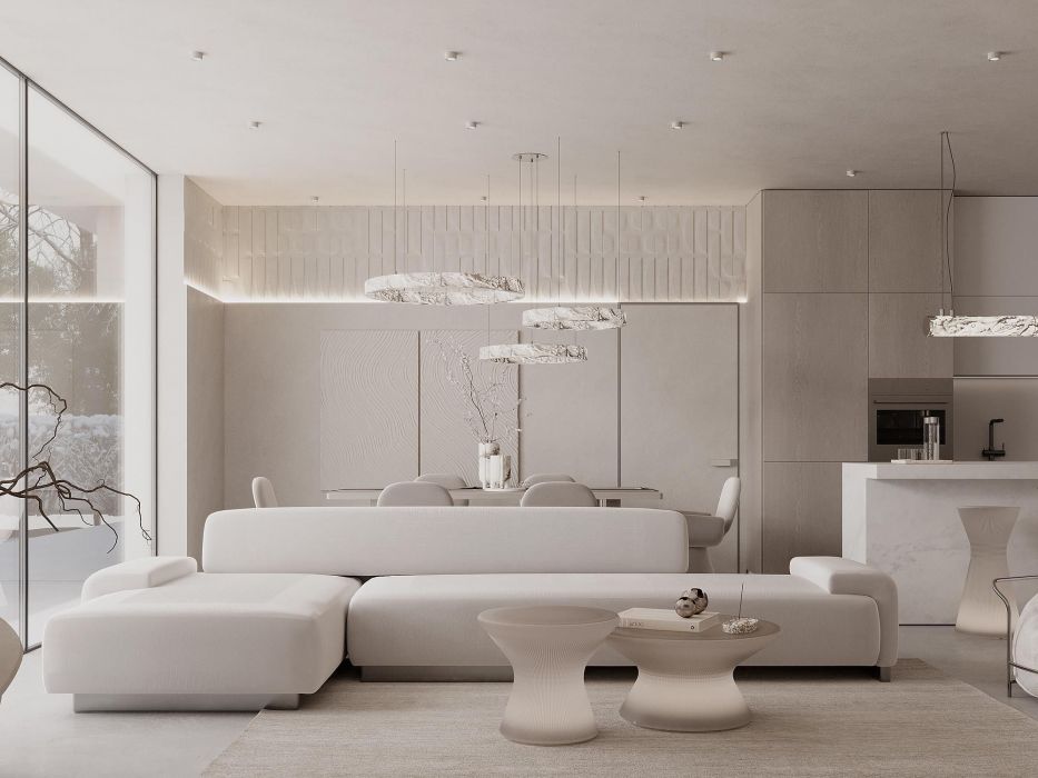 Projects - Interior Design Of Houses - House 178 Sq.m. - A photo  1