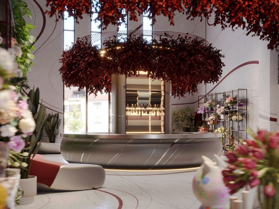Projects - Shops, Boutiques And Beauty Salons - Flower Boutique In Dubai - A photo  1